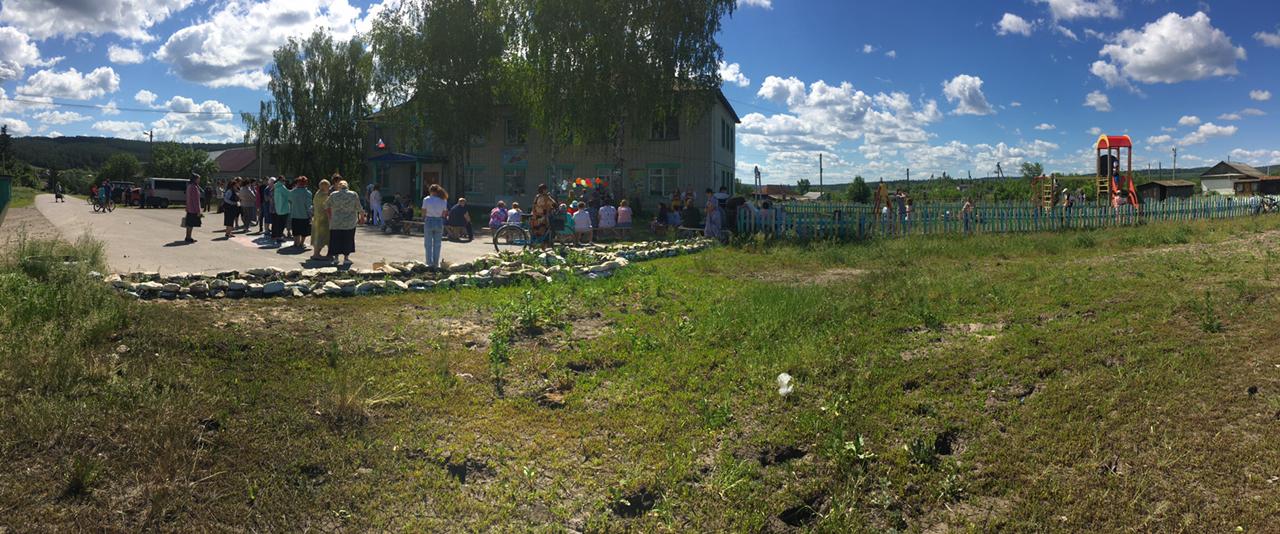Праздник Святой Троицы в с. Лесное Матюнино.